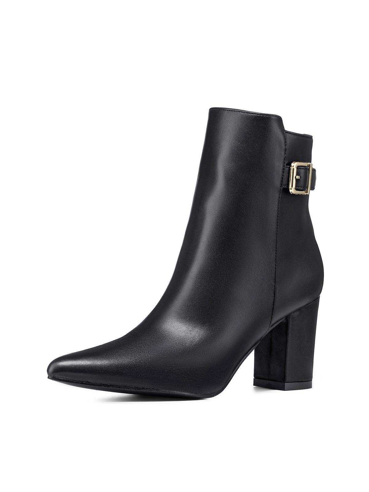 Botín Taco Mujer Casual PU Weide GH183-0