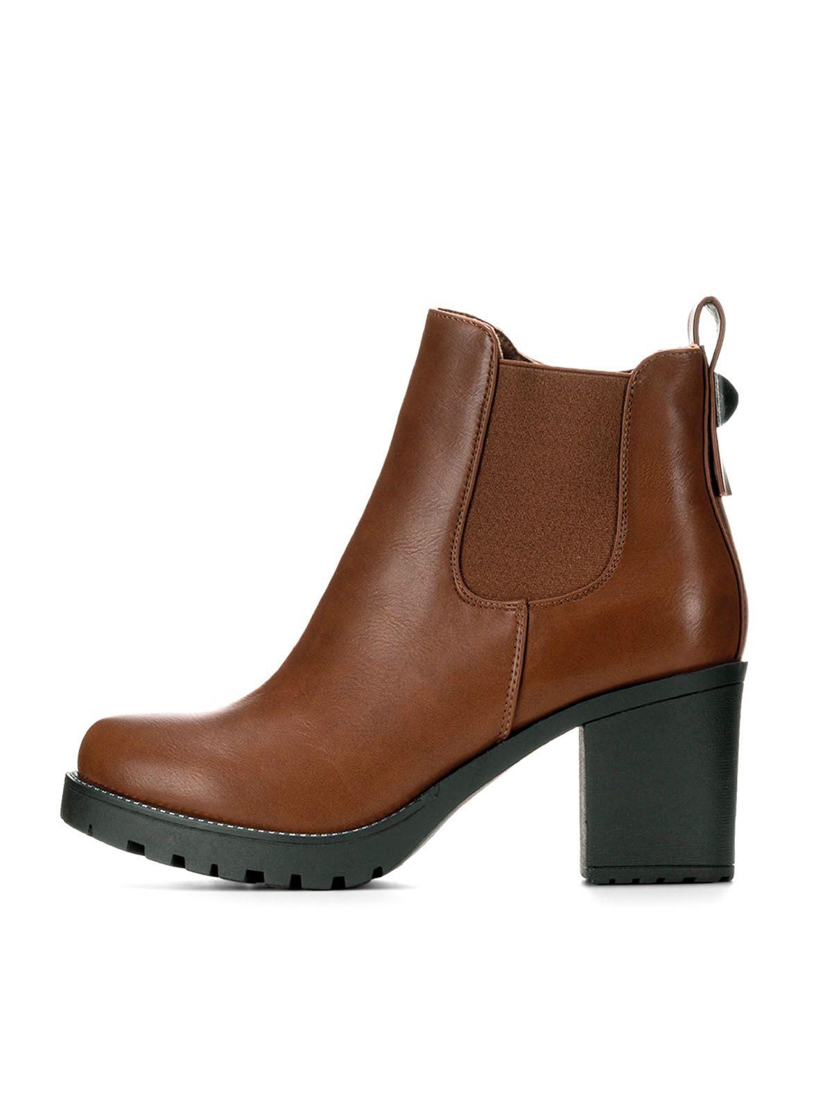 Botin Camel Casual Mujer Weide ZS37-2