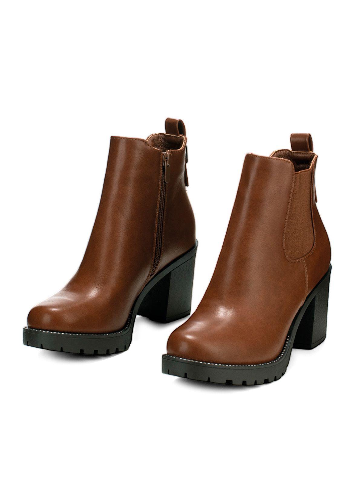 Botin Camel Casual Mujer Weide ZS37-5