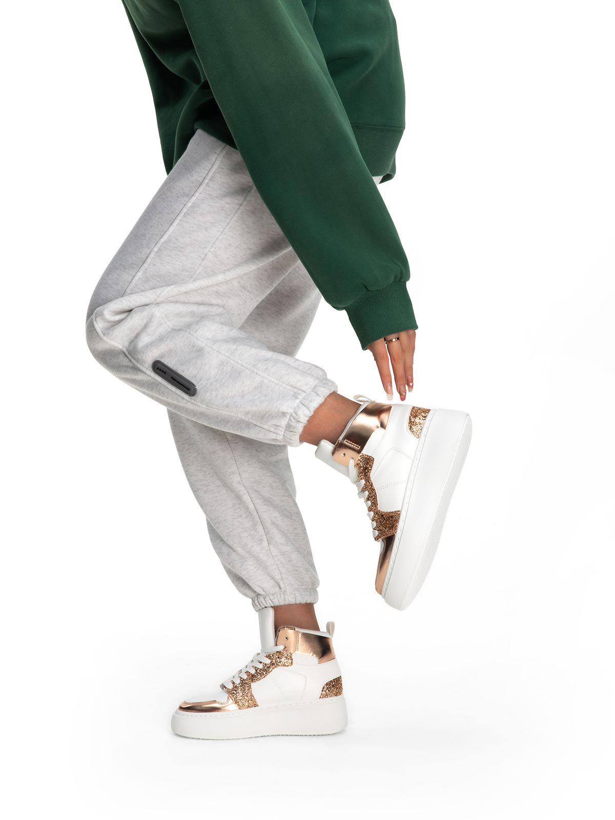 Zapatilla Mujer Leonor Rosado Weide-1