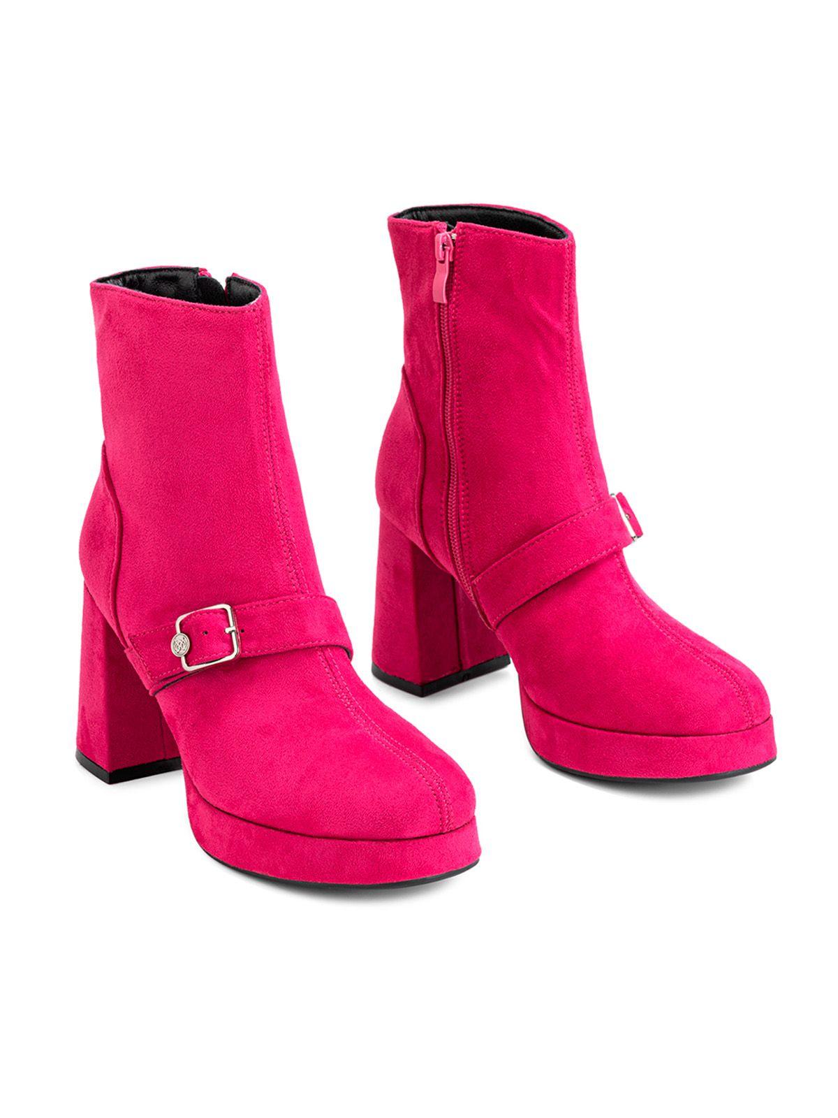 Botin Durazno Casual Mujer Weide YL71-4