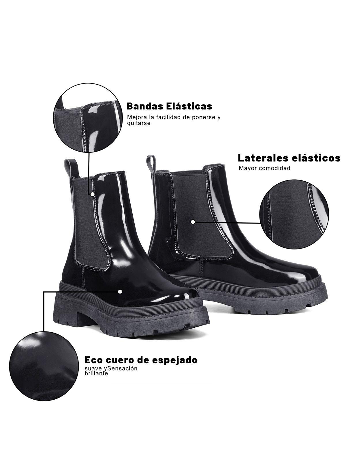 Botin Casual Mujer Plataforma Clasico Formal Weide SL31B-6