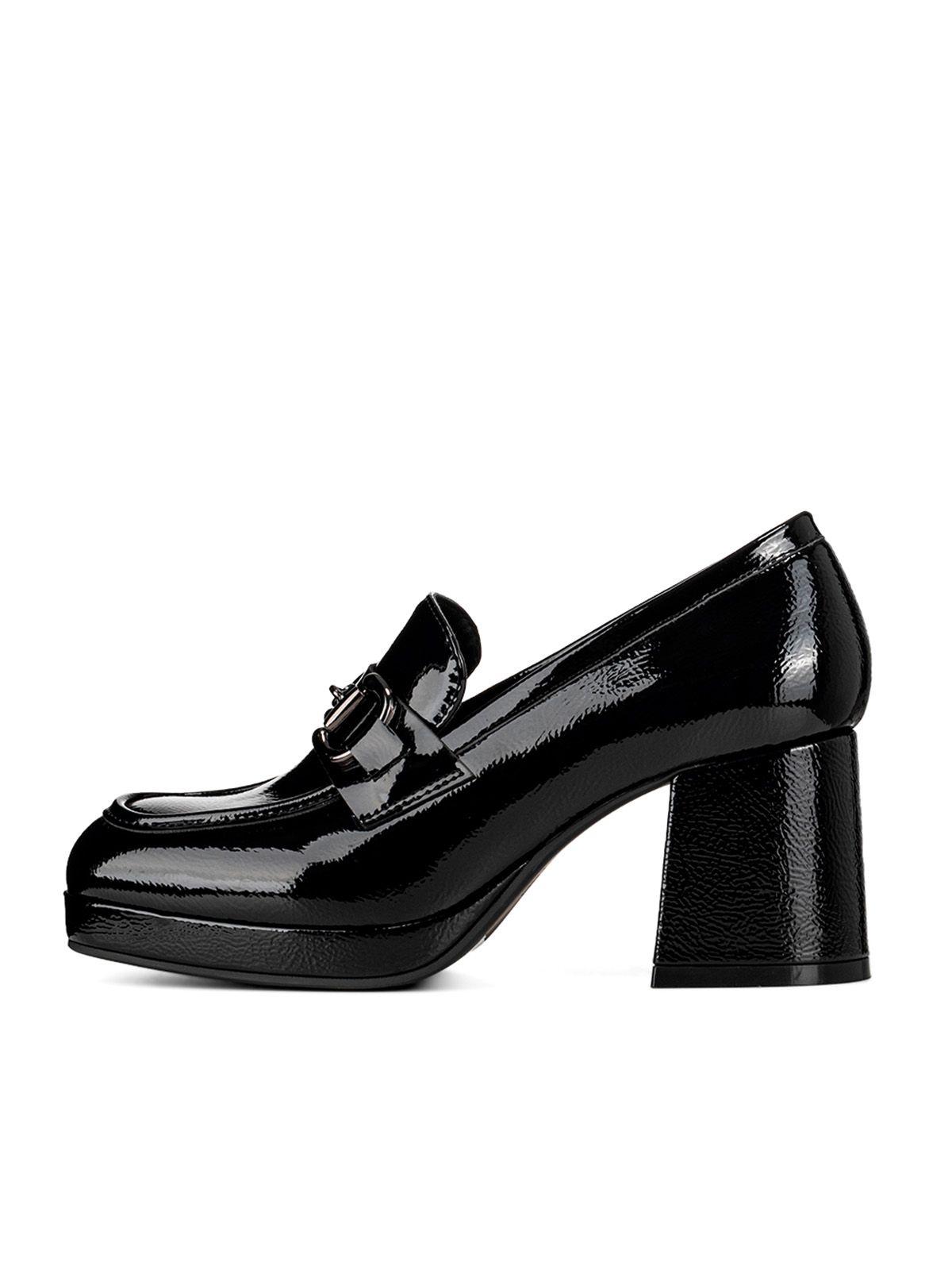 Mocasin Negro Casual Mujer Weide RQ72-2