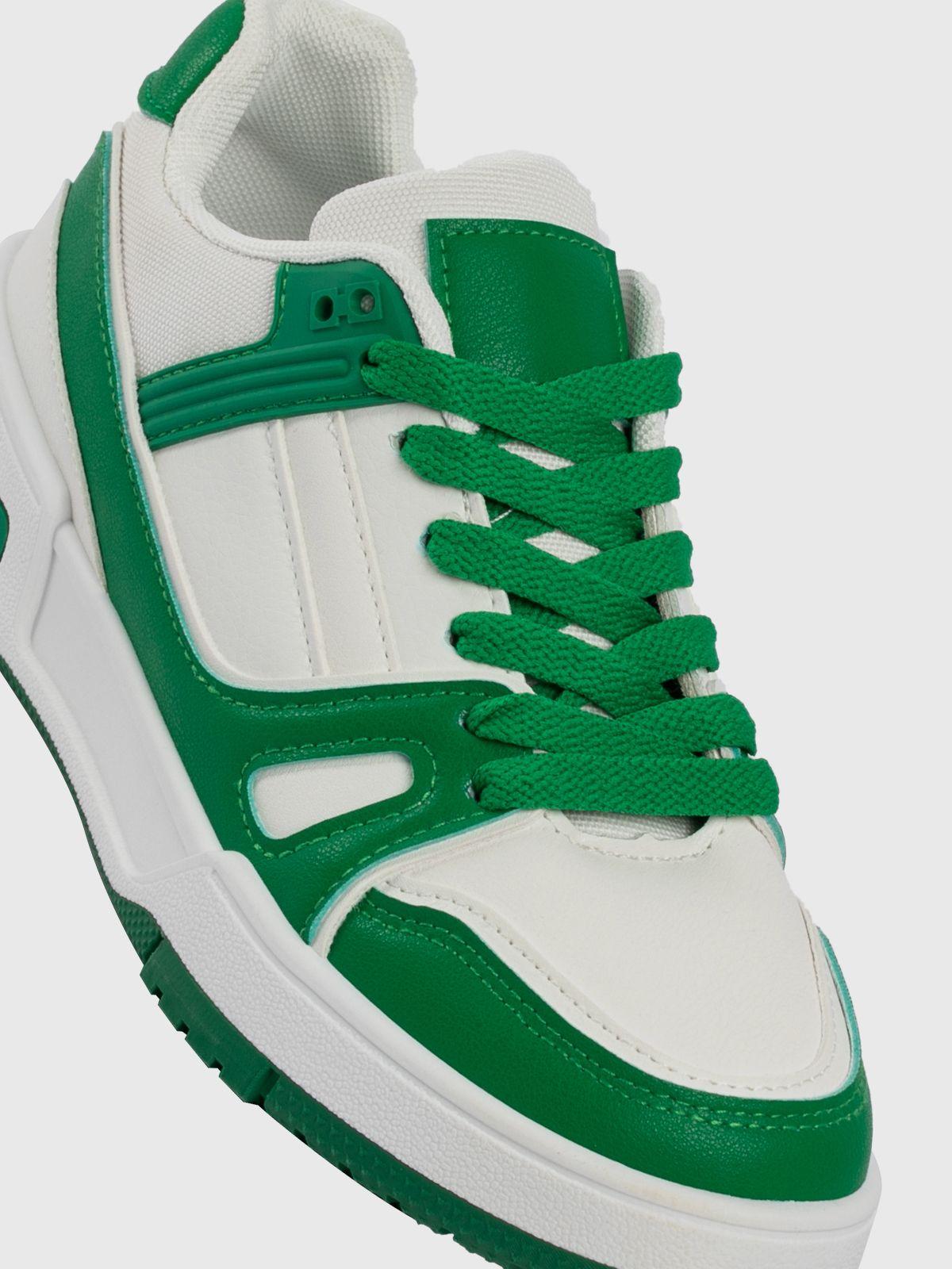 Zapatilla  Mujer Encarnación Verde Weide-4