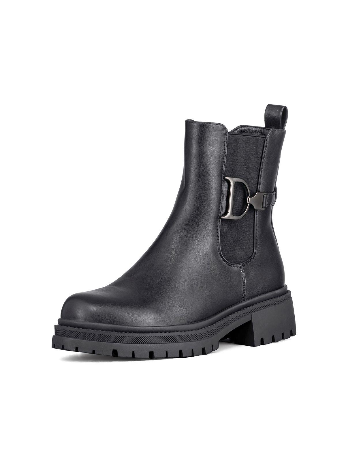 Botin Casual Mujer Eco Cuero Con Felpa Comodo Weide ZS60-0