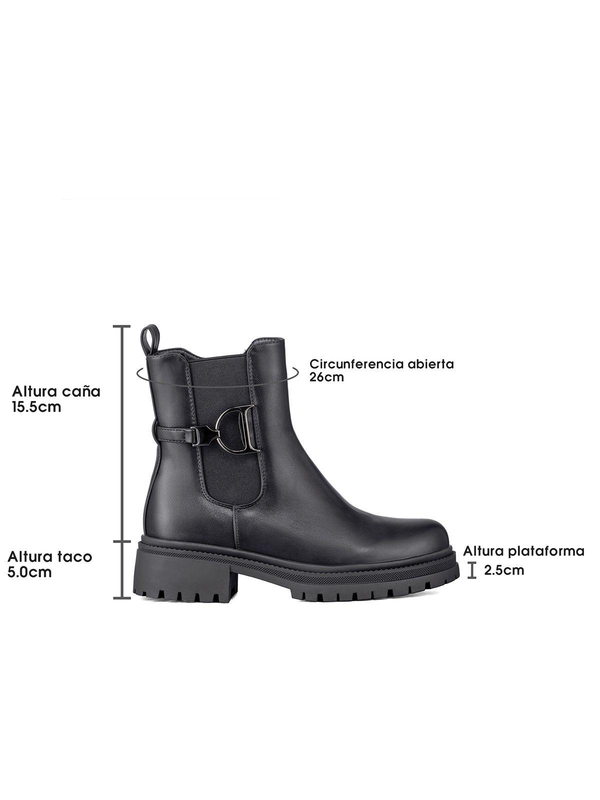 Botin Casual Mujer Eco Cuero Con Felpa Comodo Weide ZS60-5