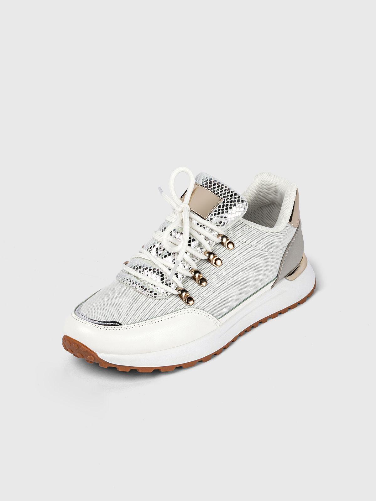 Zapatilla  Mujer Flora Blanco Weide-0