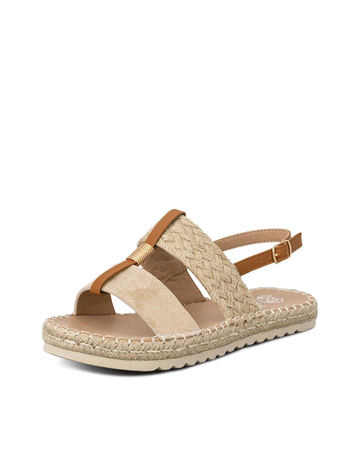 Sandalia Casual De Moda  Plana  Mujer Weide QIU362-0