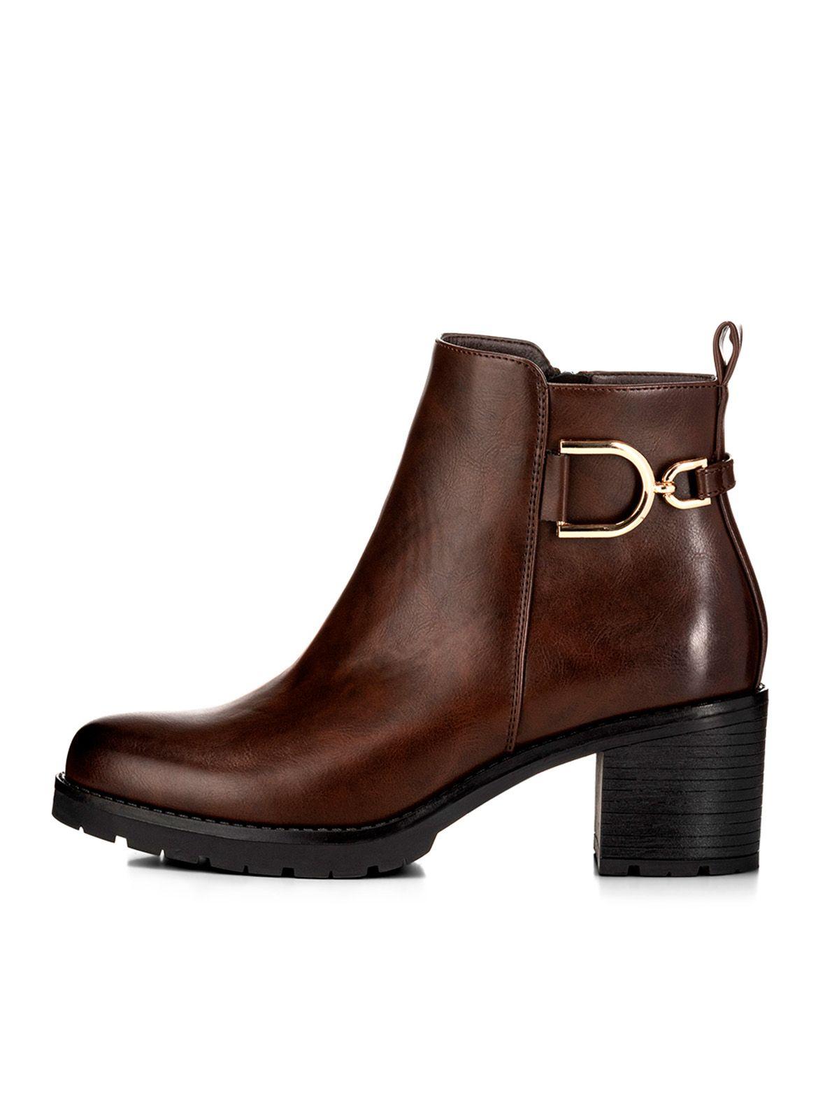 Botin Marron Casual Mujer Weide QBM05-4