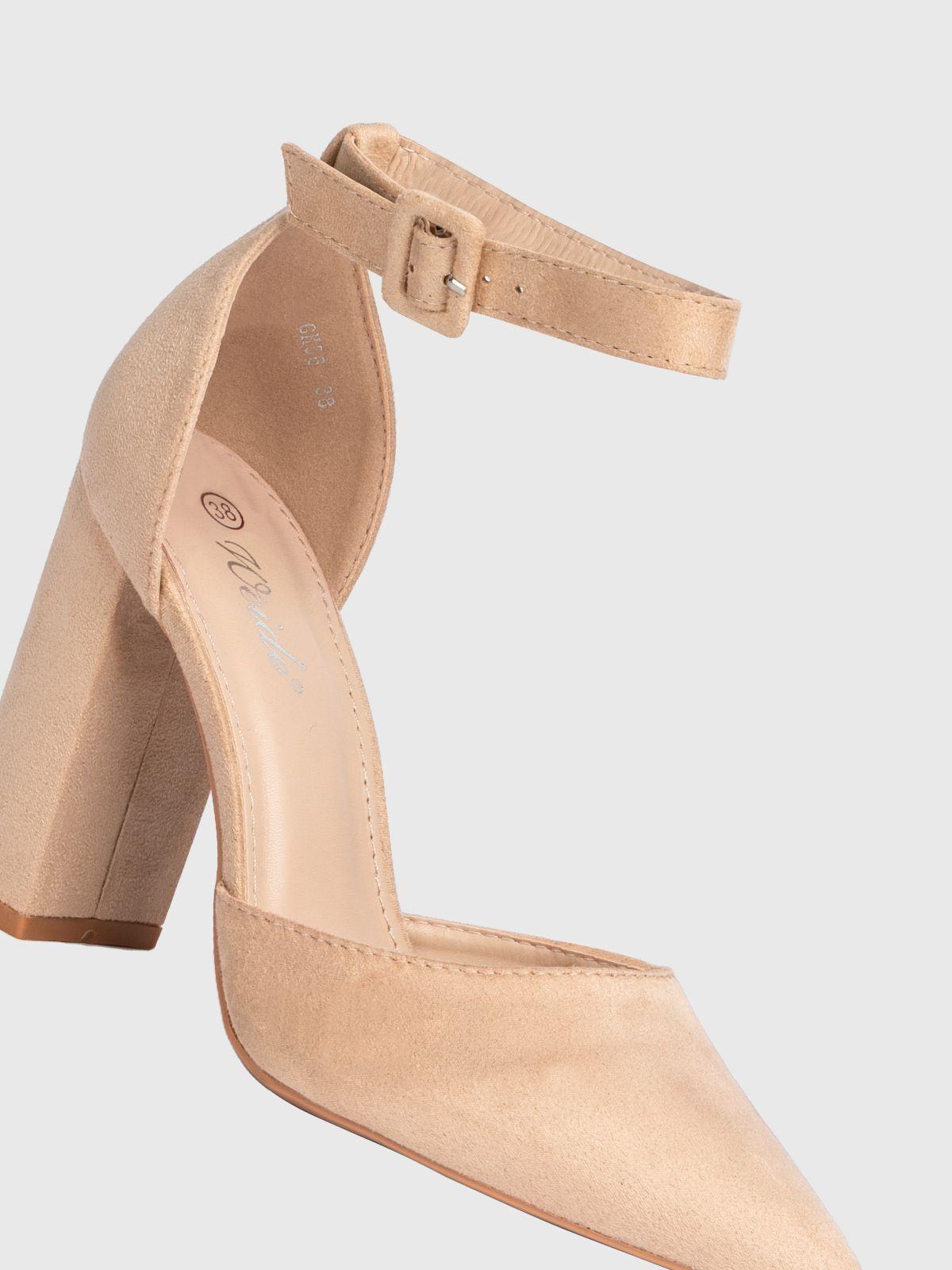 Zapato Mujer Nazaret Beige Weide-5