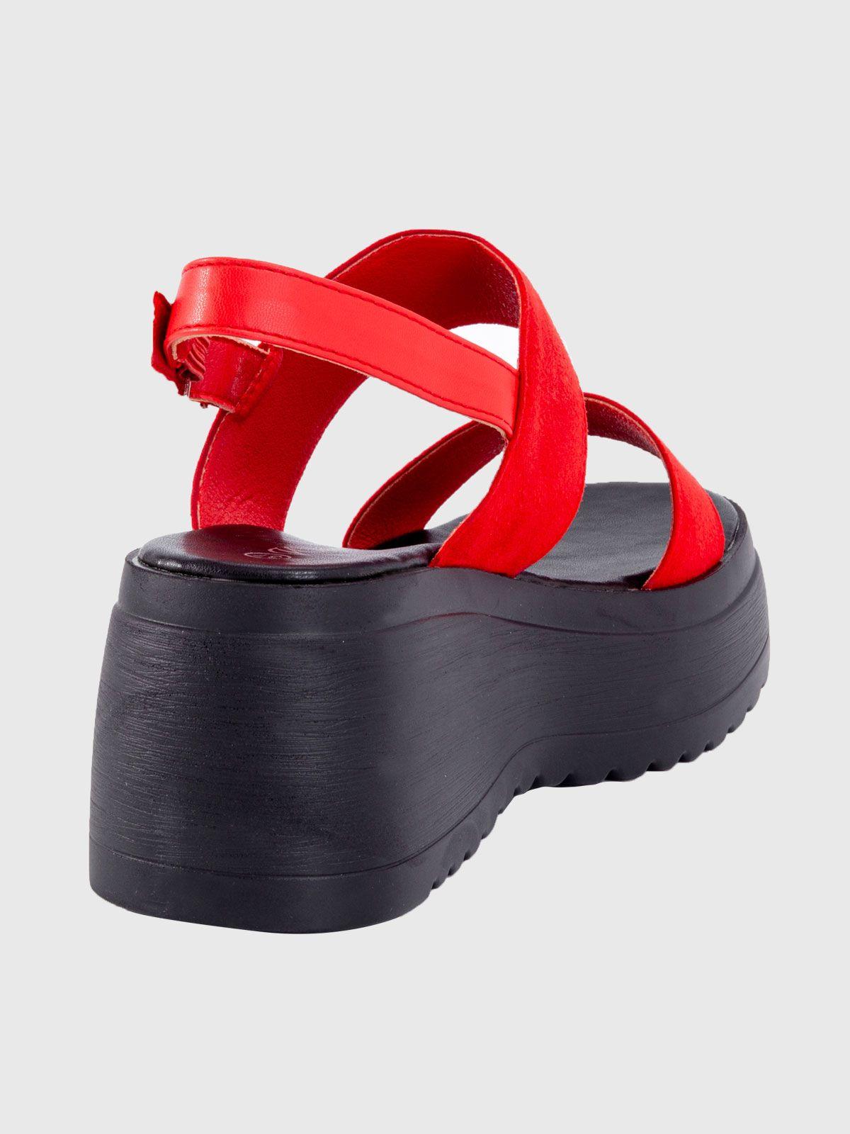 Sandalia Quirusa Rojo Weide-2