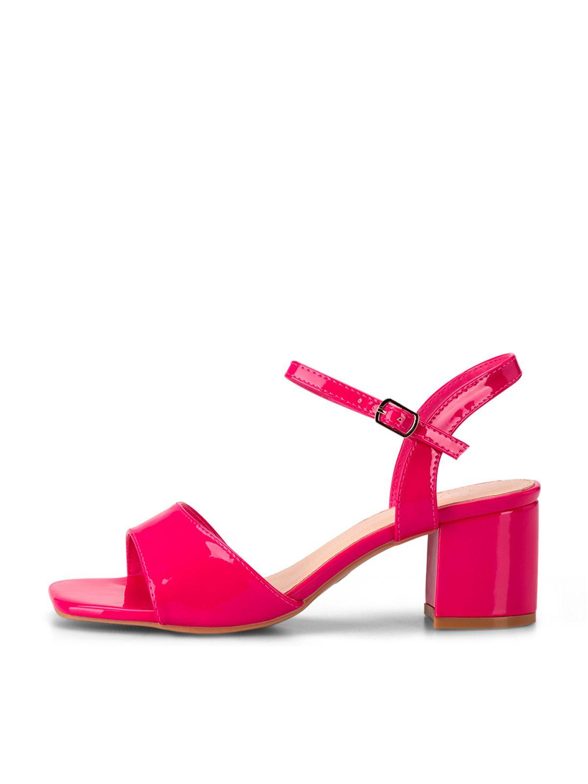 Sandalia Casual Taco Durazno Mujer Weide GH79-1
