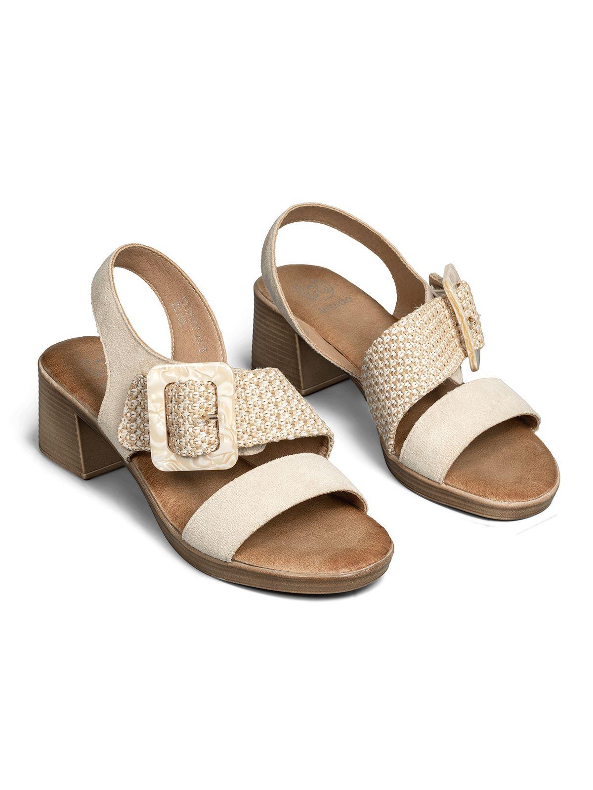 Sandalia Fiesta Tacon Vintage Mujer Weide JN705-2