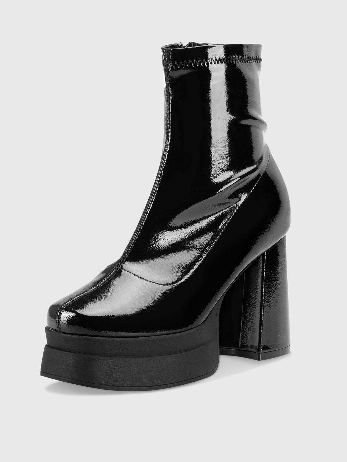 Botin Mujer Noche Negro Weide-0