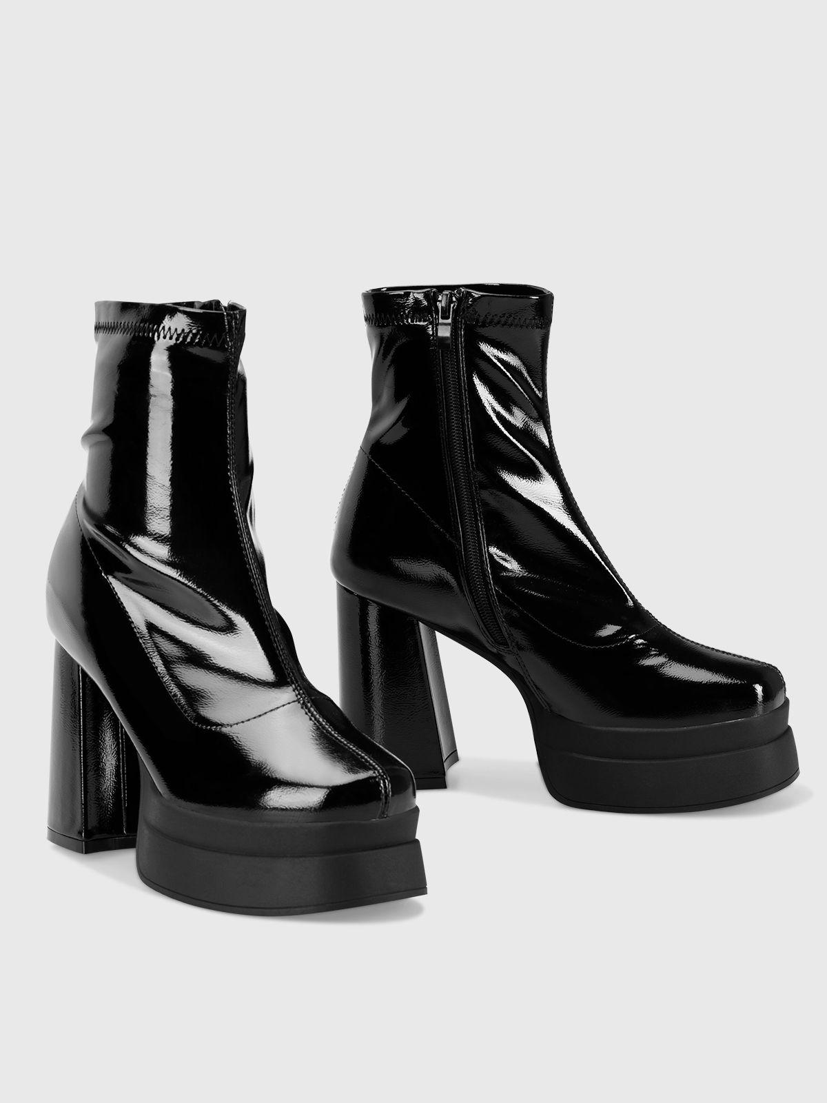 Botin Mujer Noche Negro Weide-4