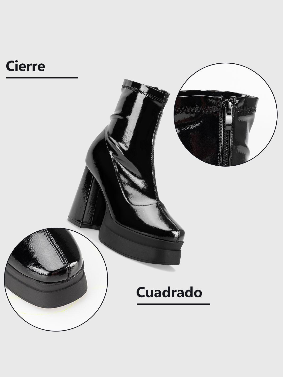 Botin Mujer Noche Negro Weide-5