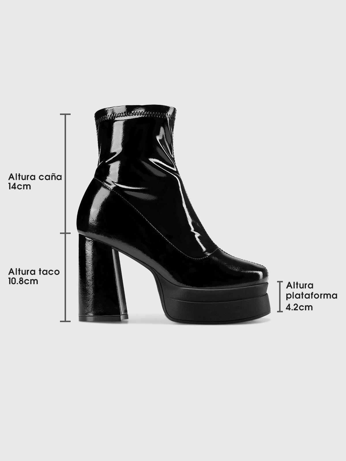 Botin Mujer Noche Negro Weide-6