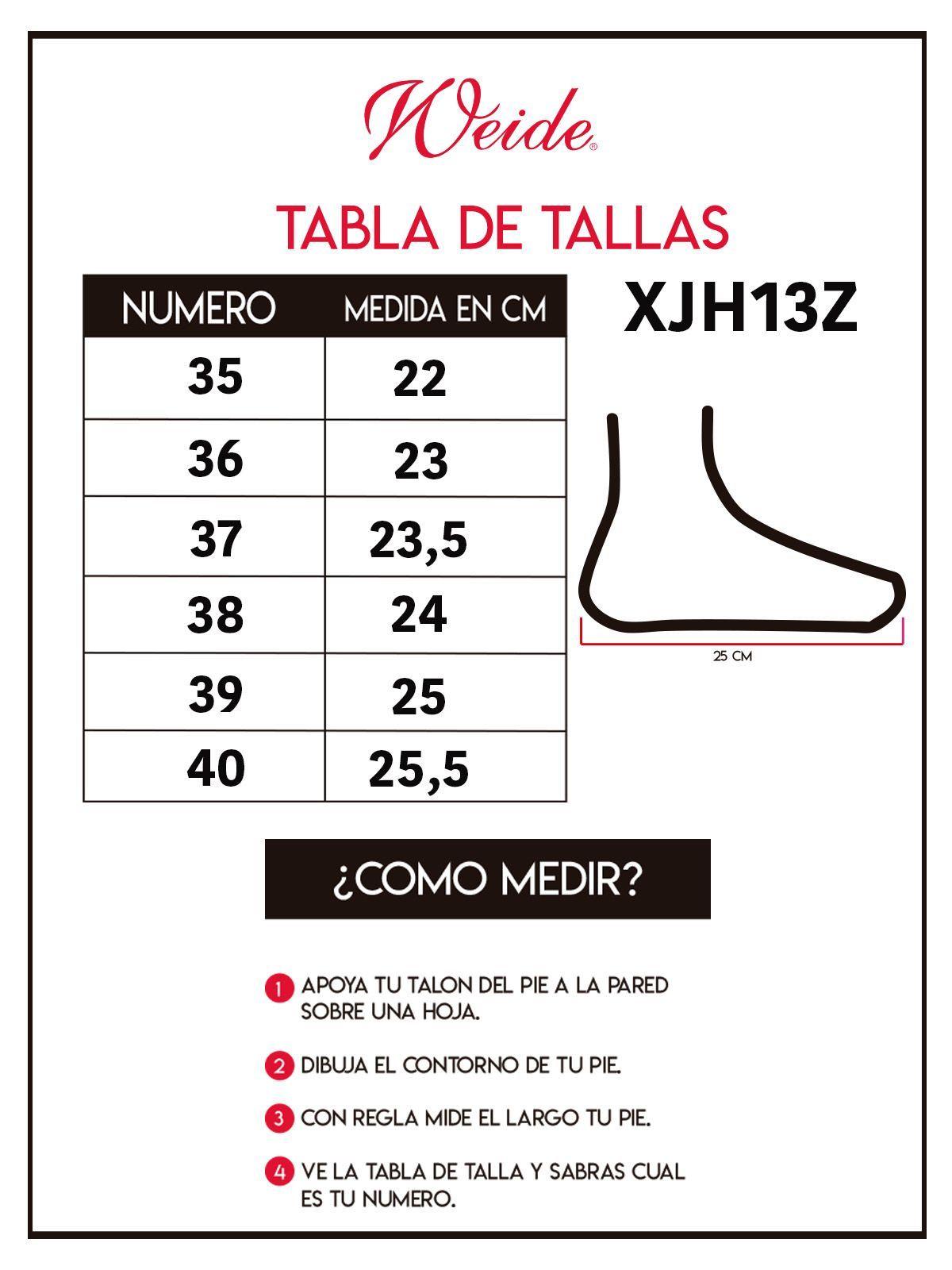 Zapatilla Avni Dorado Weide-3