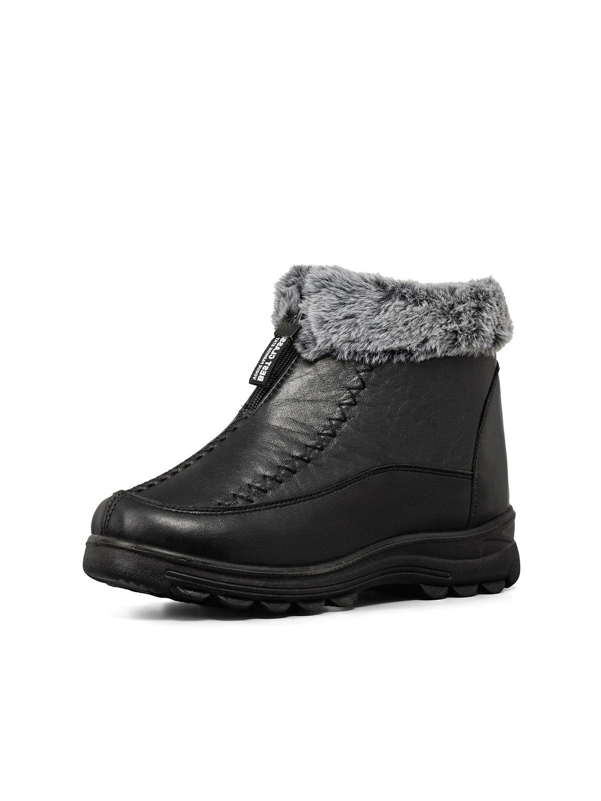Botin Mujer Casusl De Nieve Térmico Eco Cuero Weide TFA305-0