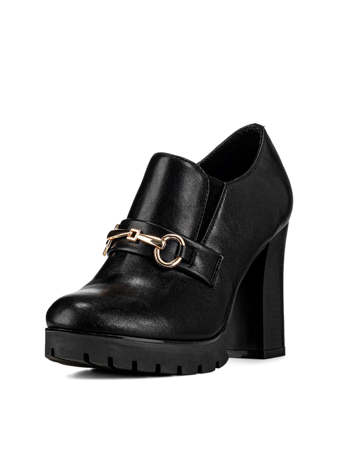 Botin Negro Casual Mujer Weide RQ71-0