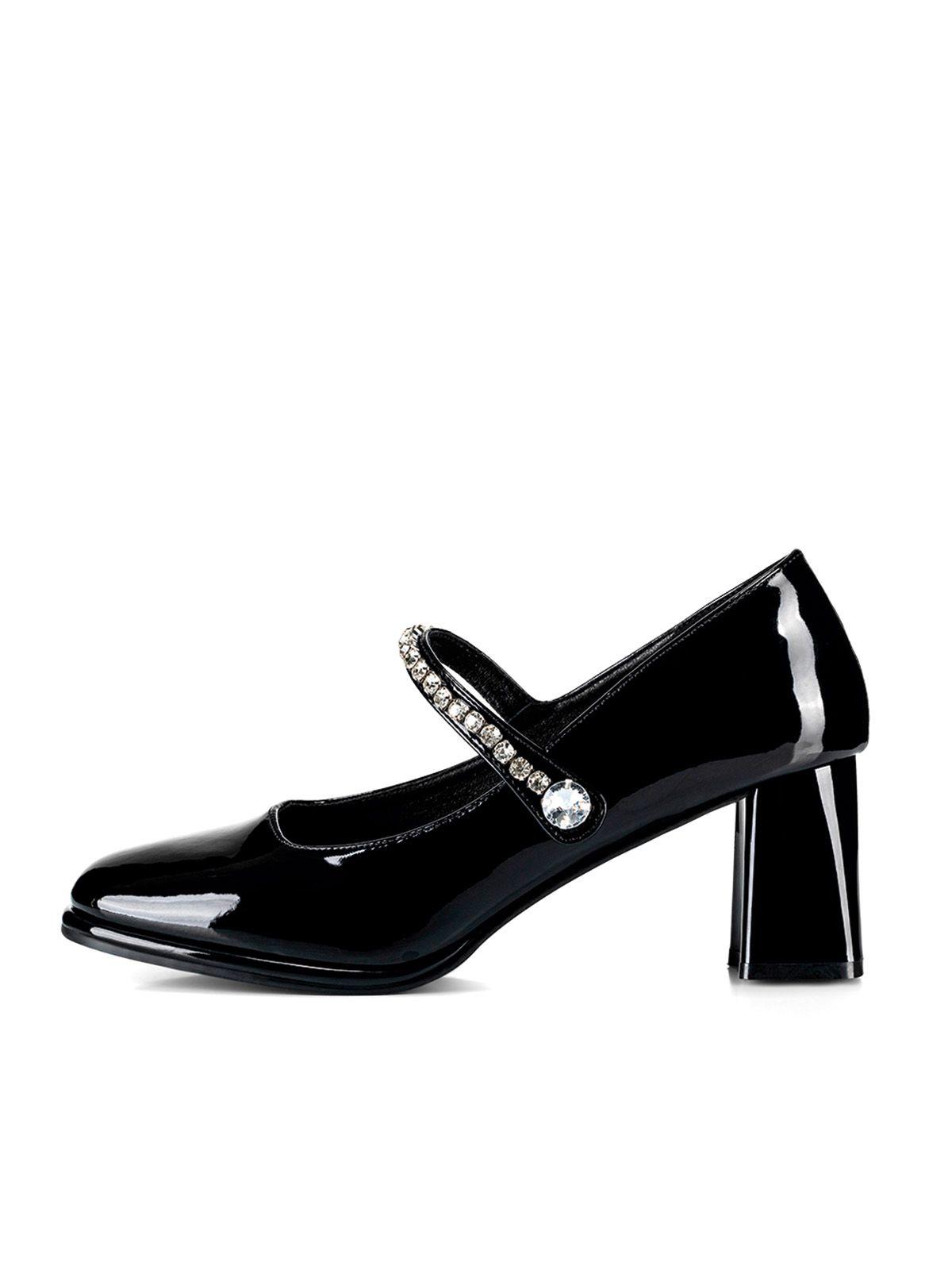 Zapatos Taco Negro Weide YL62-2