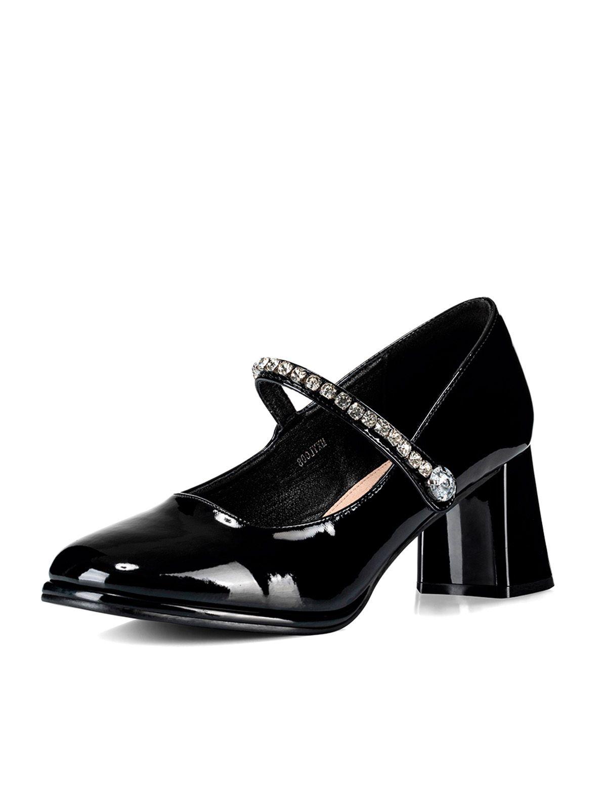 Zapatos Taco Negro Weide YL62-0