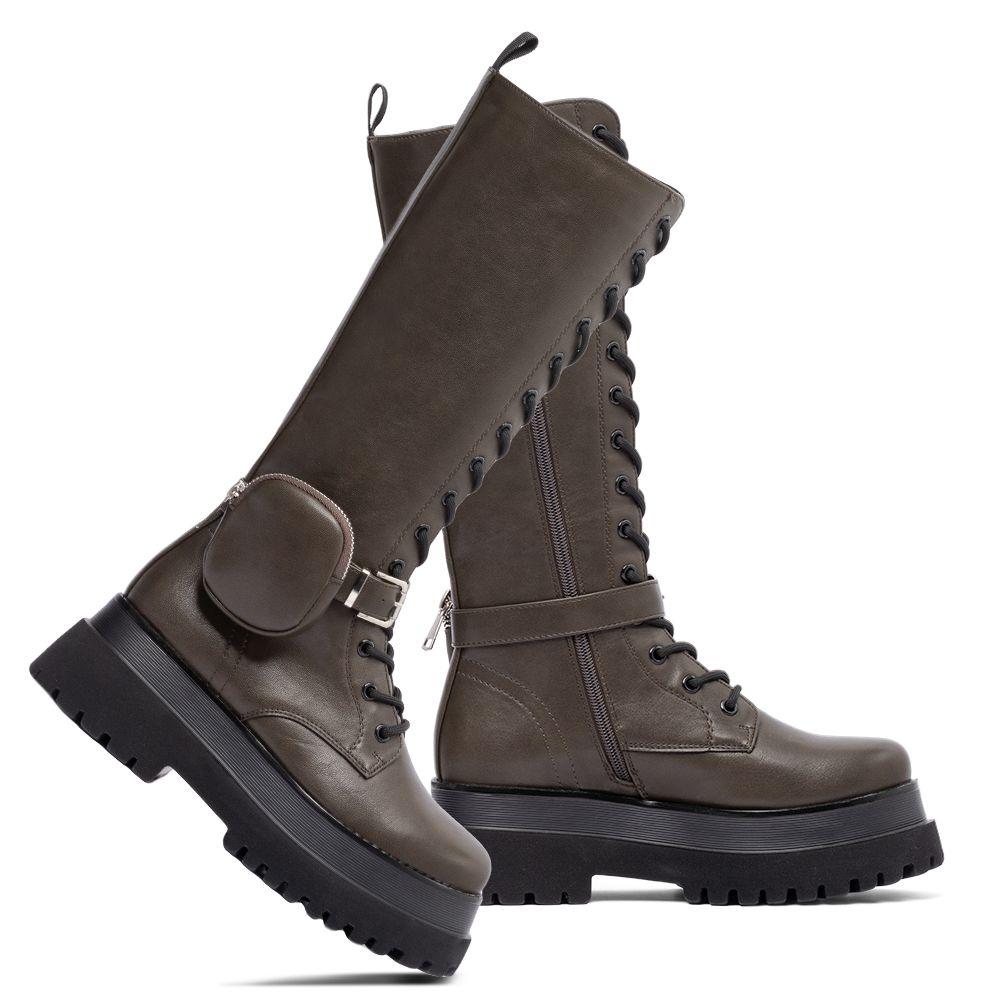 Bota Suhaila Verde Weide-4