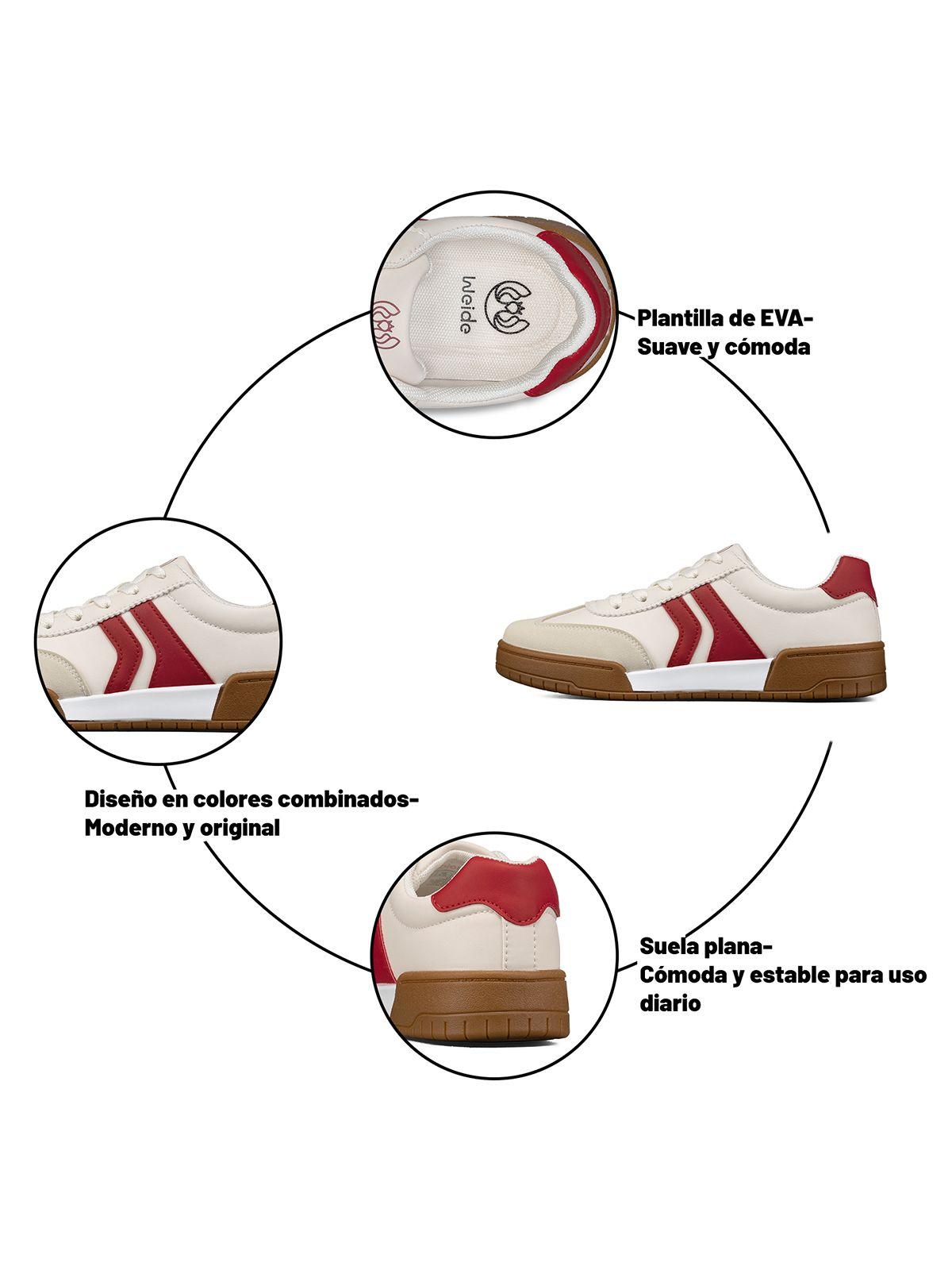 Zapatilla Urbana Deportiva Soft Mujer Weide TFA310-7