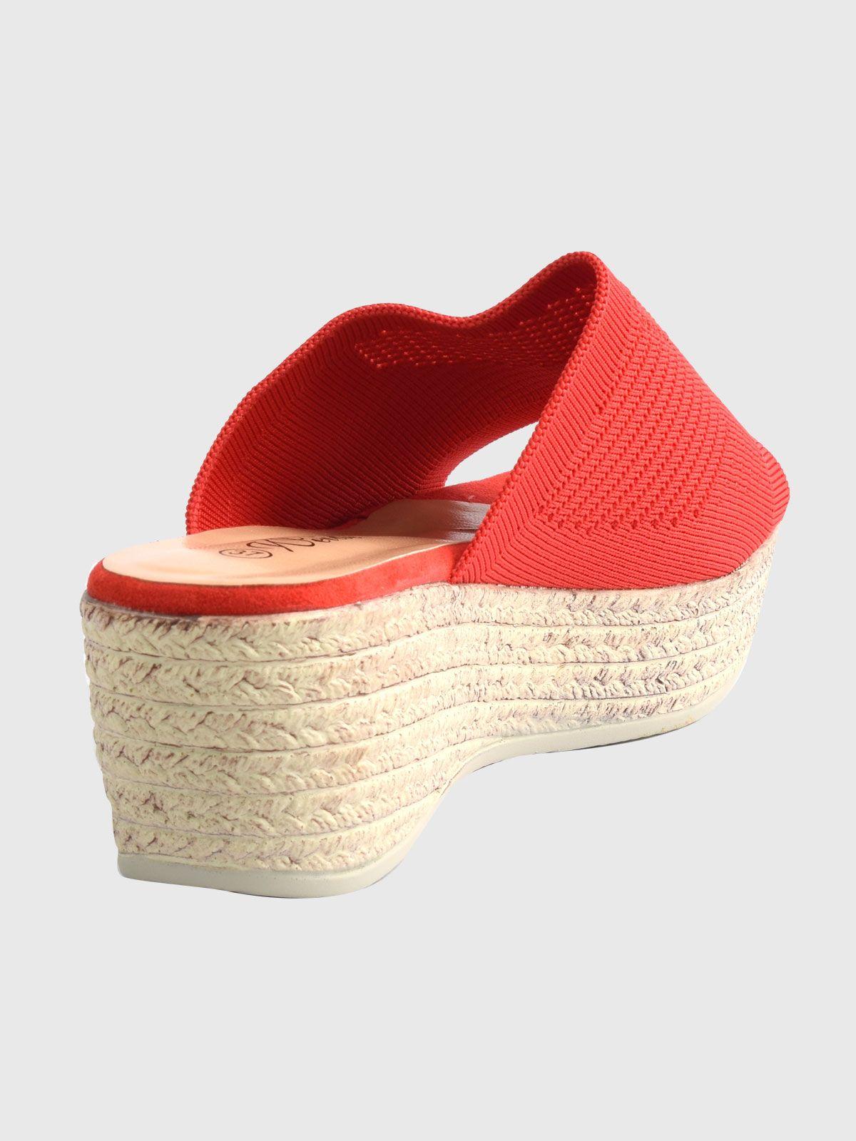 Sandalia Yaray Rojo Weide-2