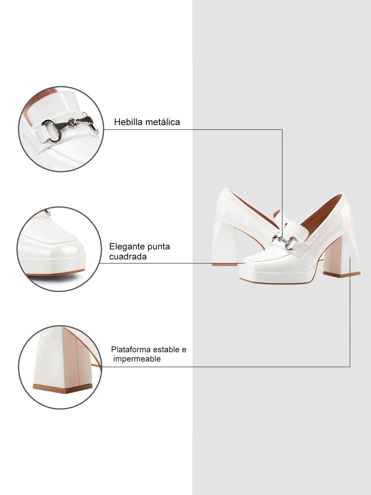 Mocasin Emilia Blanco Weide-7