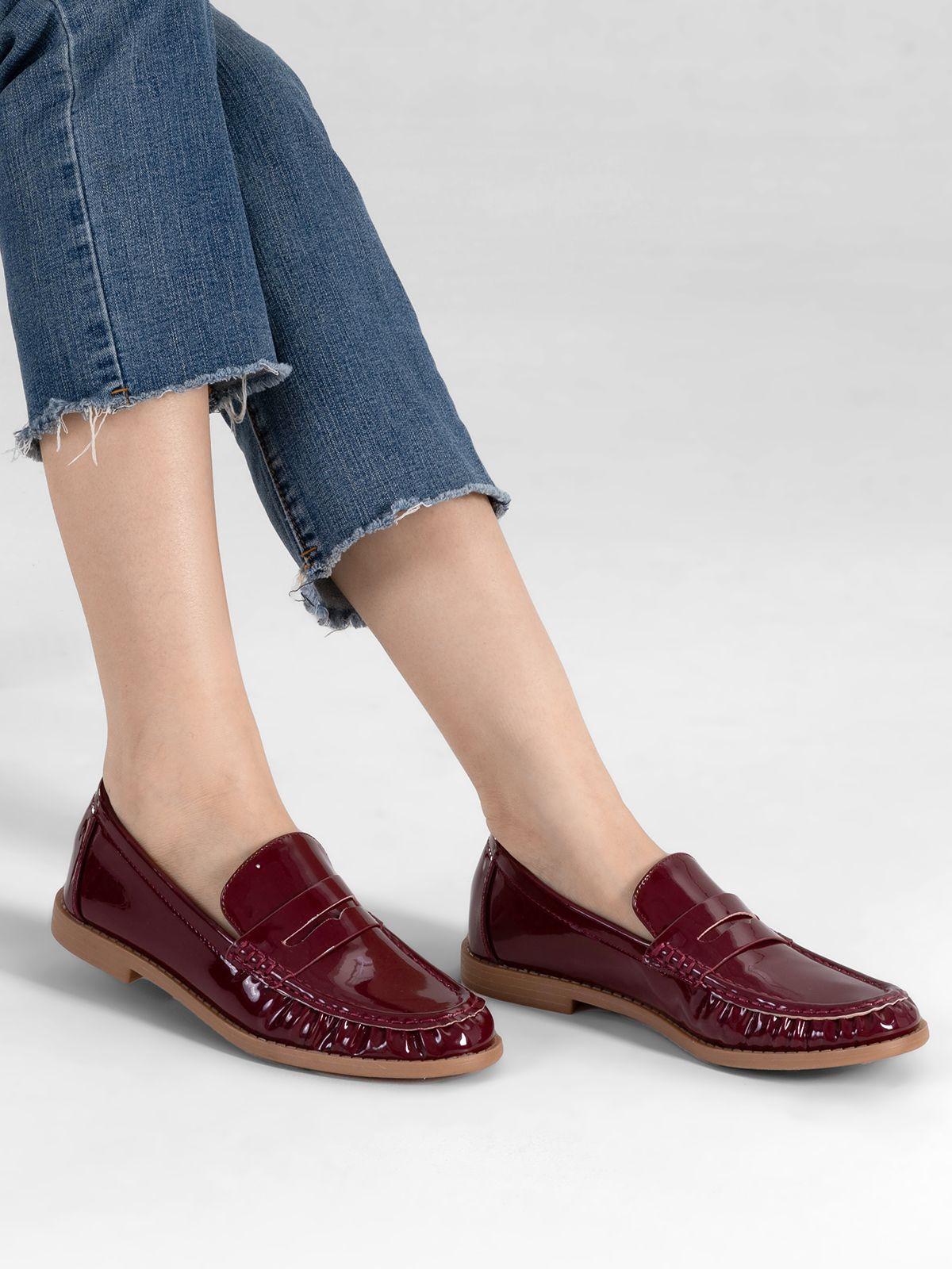 Mocasin Casual Mujer Charol Vintage Formal Weide YOU502-2