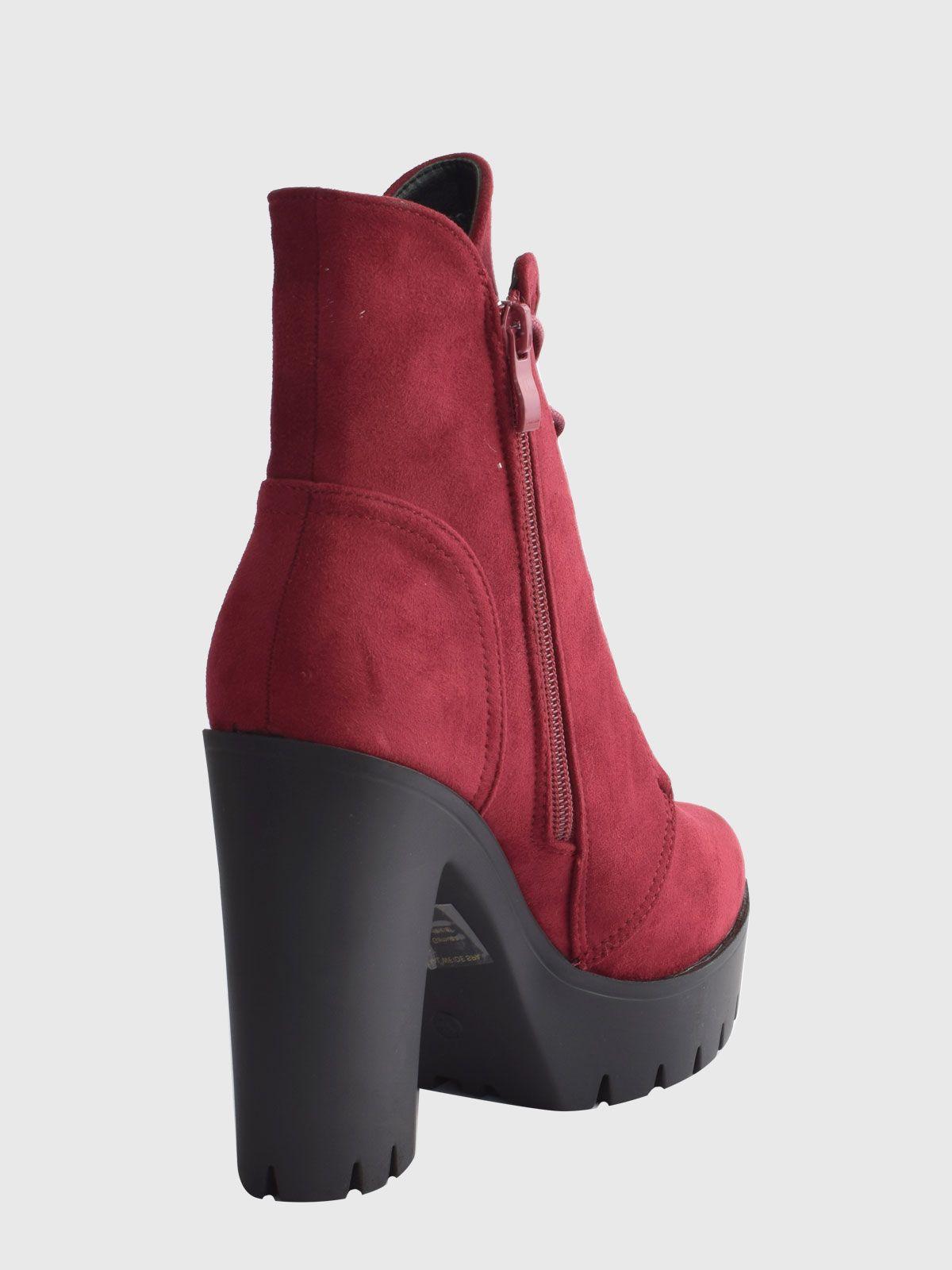 Botin Itzayana Rojo Weide-2