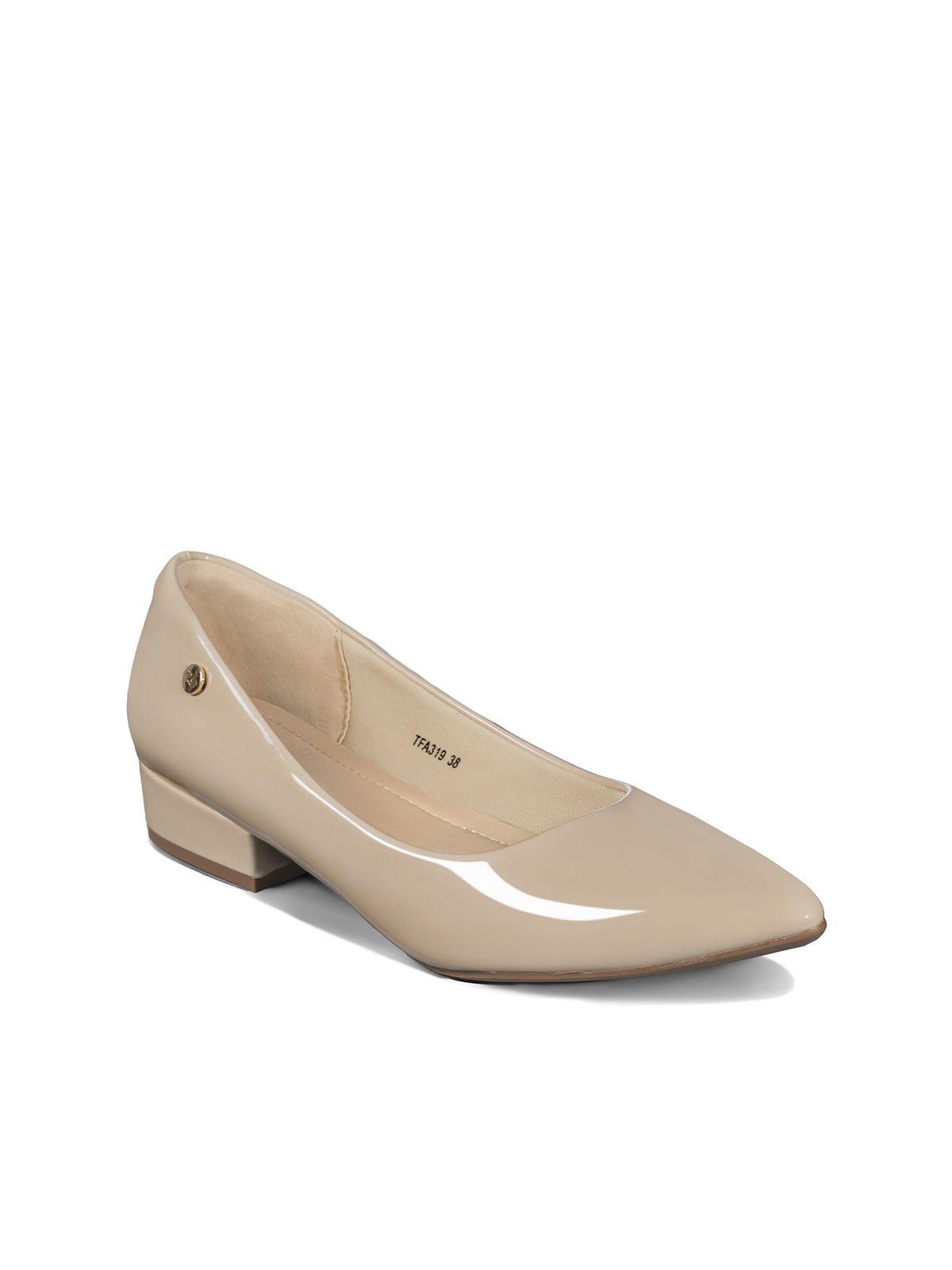 Zapato de Taco Puntiagudo Charol Mujer Weide TFA319-4