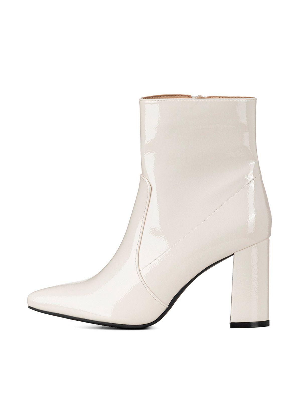 Botin Valentina Blanco Weide-4
