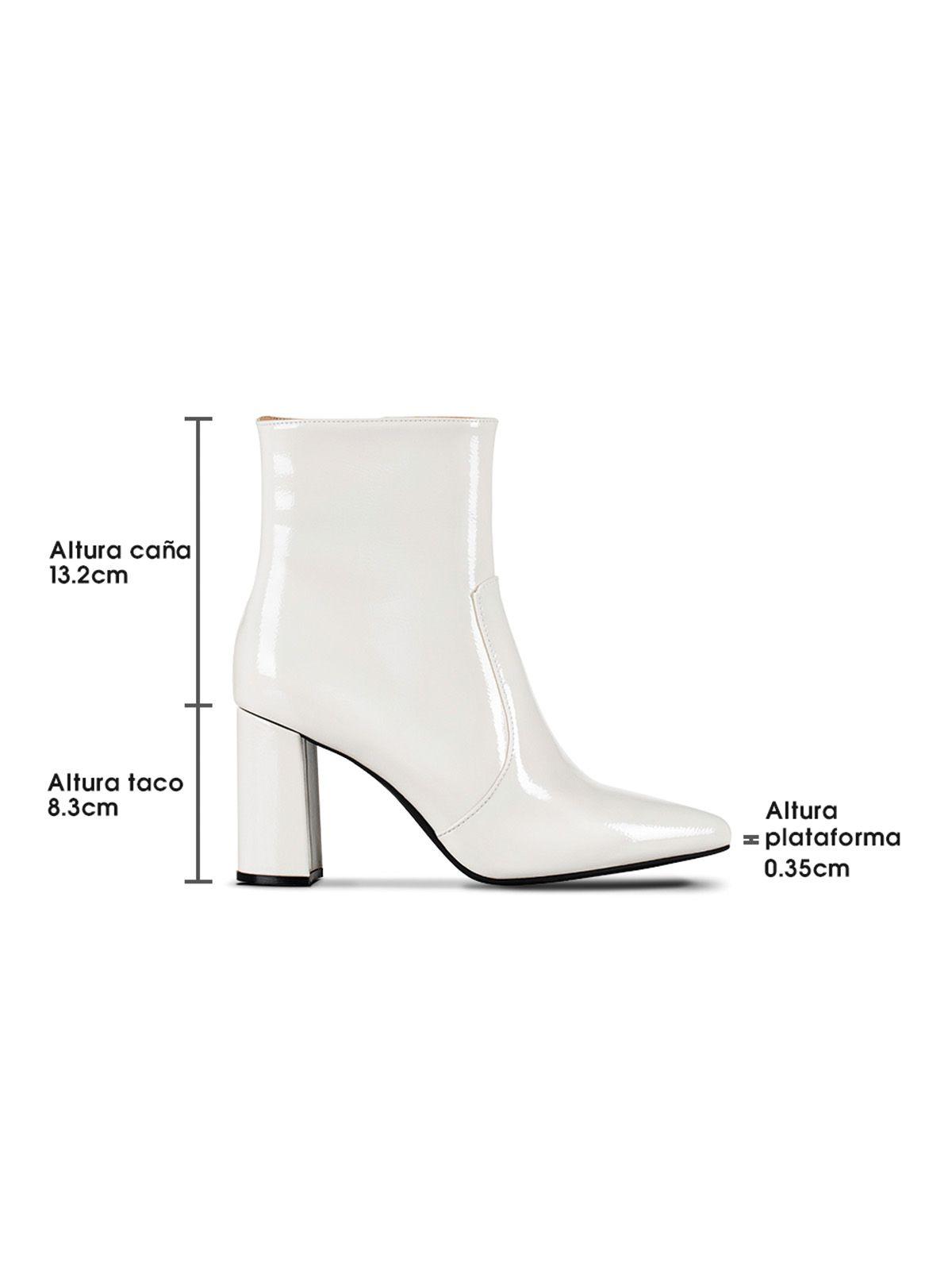 Botin Valentina Blanco Weide-6
