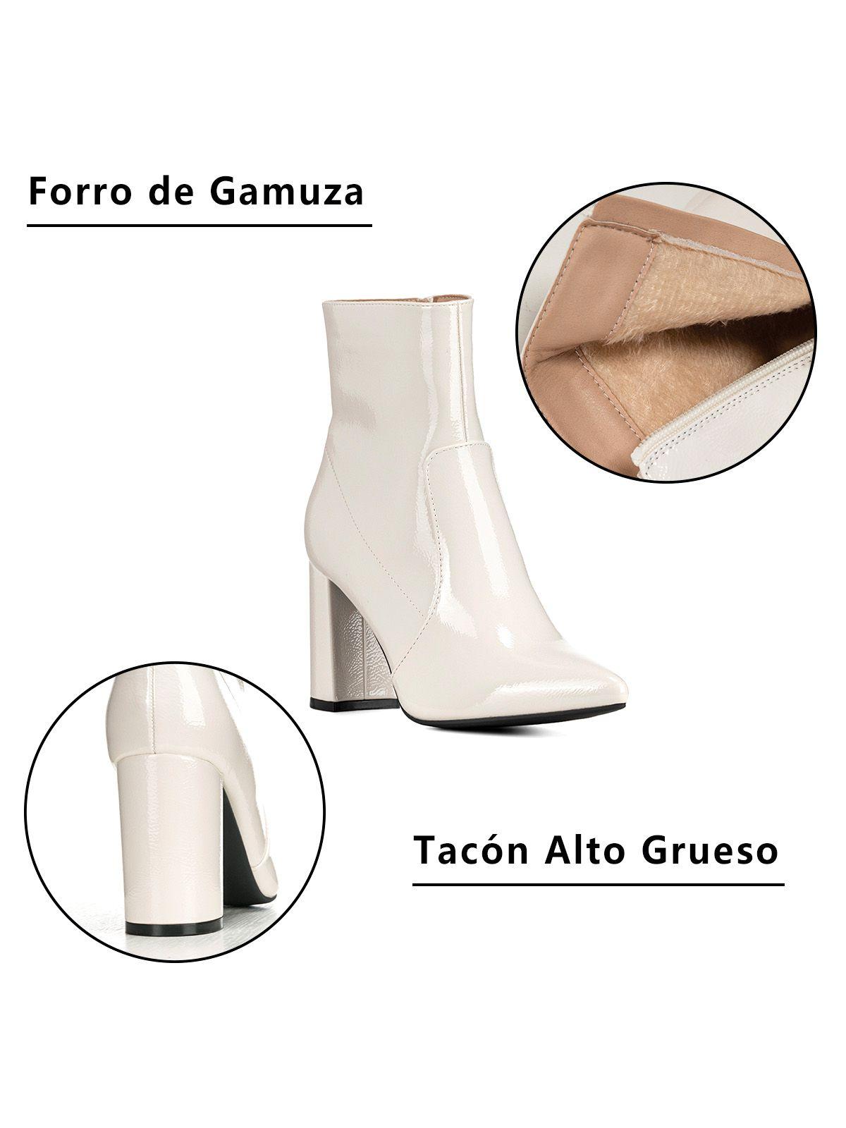 Botin Valentina Blanco Weide-7