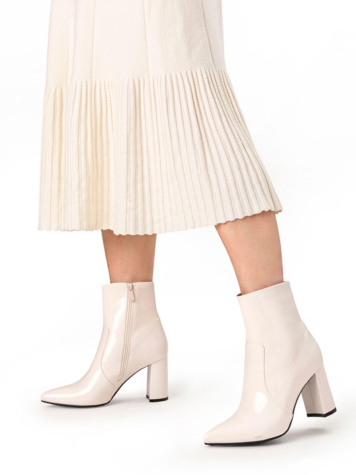 Botin Valentina Blanco Weide-2