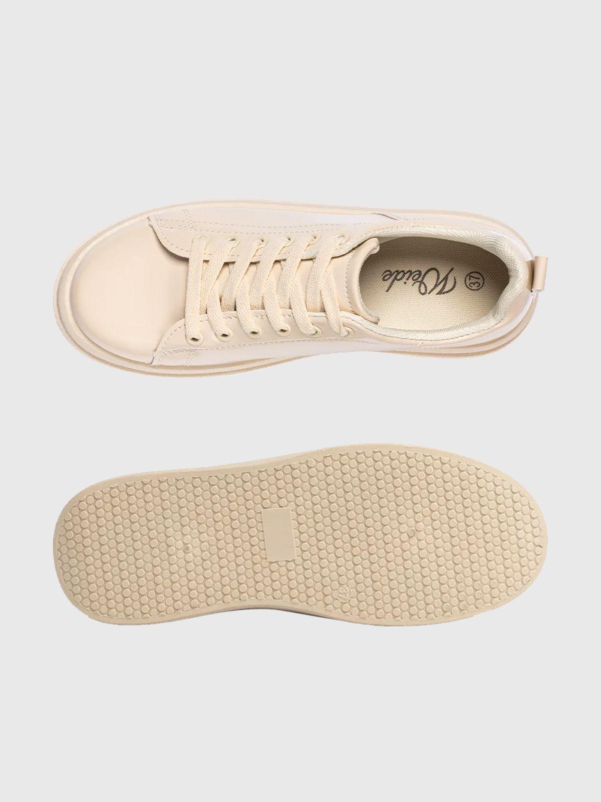 Zapatilla  Mujer Nerea Beige Weide-2