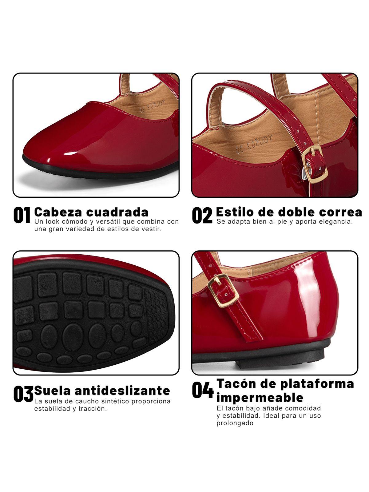 Ballerina Casual Mujer Moda Charol Plano Weide YOU503-8