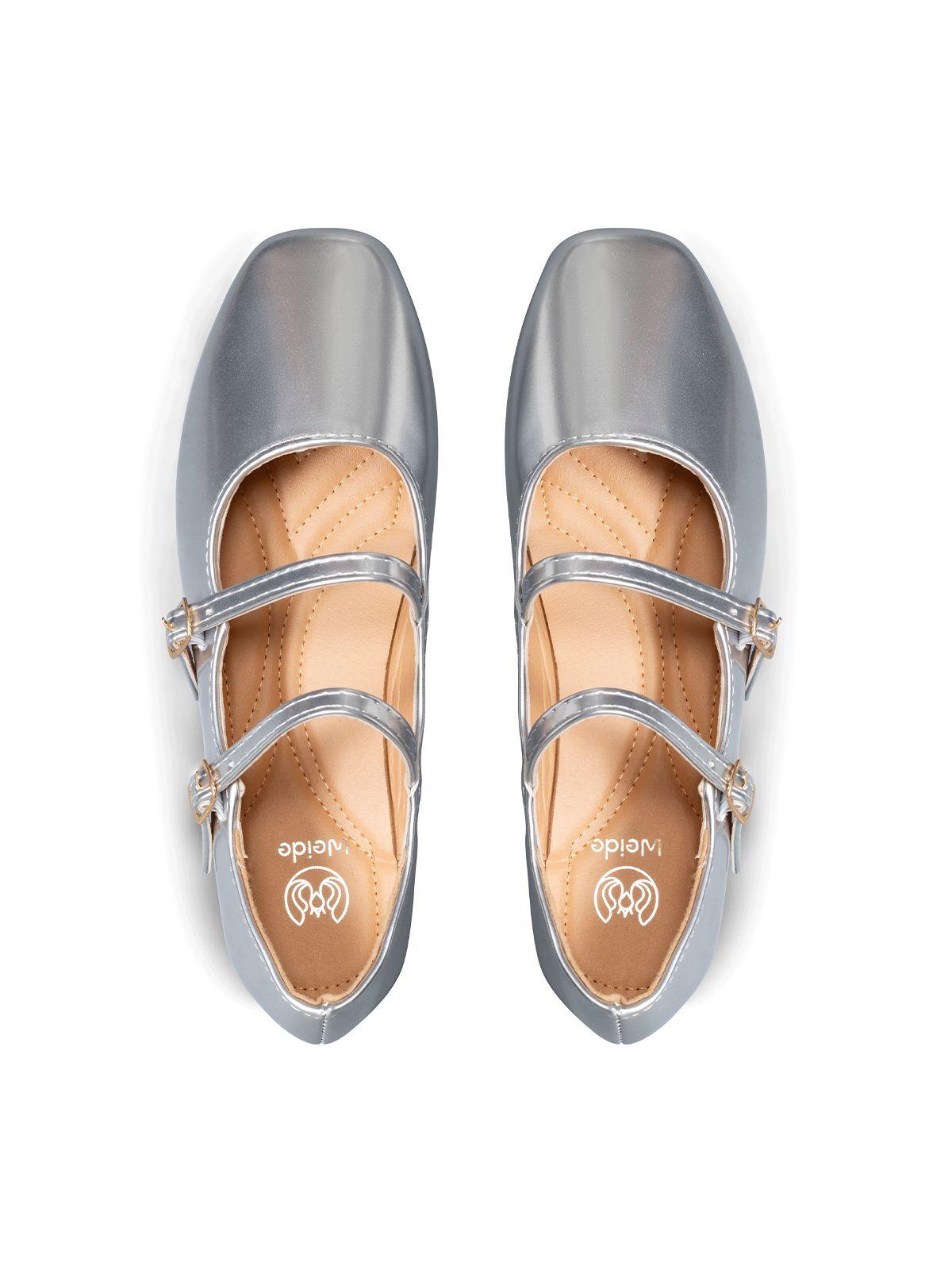 Ballerina Casual Mujer Moda Charol Plano Weide YOU503-5