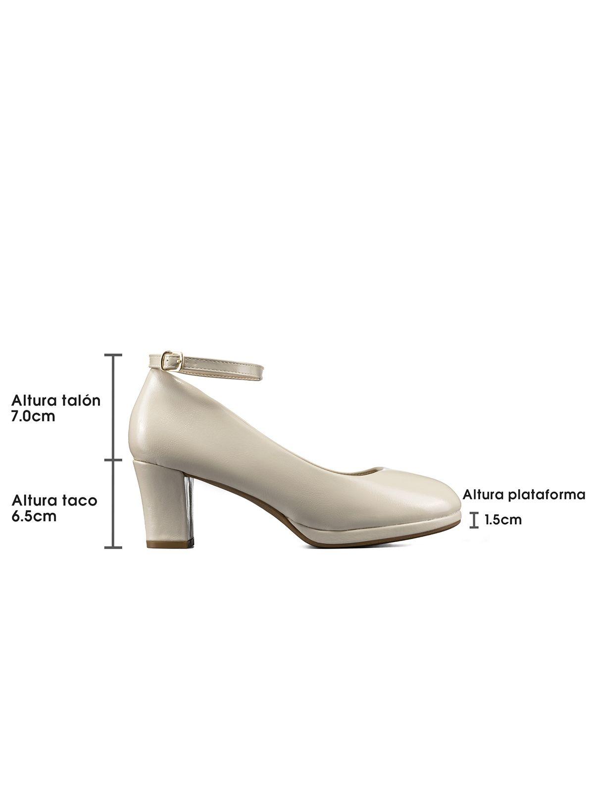Zapatos Taco Moda Formal Hebilla Mujer Weide TFA317-3