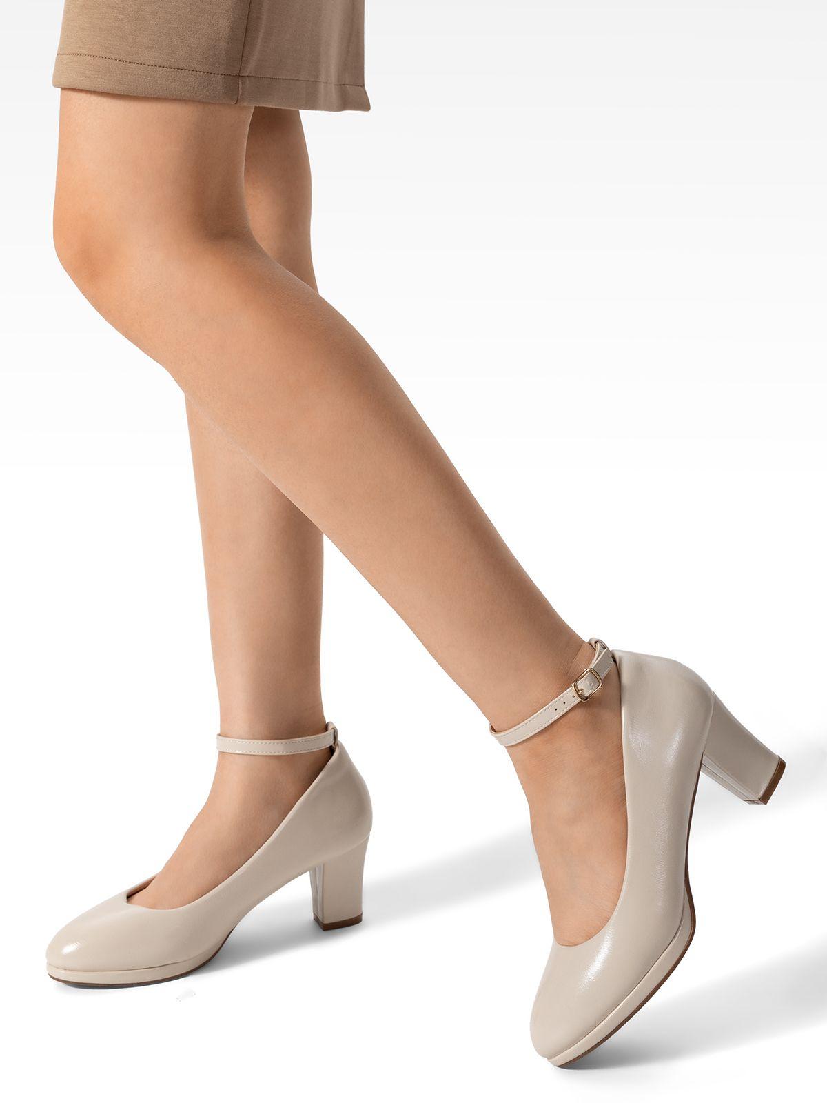 Zapatos Taco Moda Formal Hebilla Mujer Weide TFA317-2