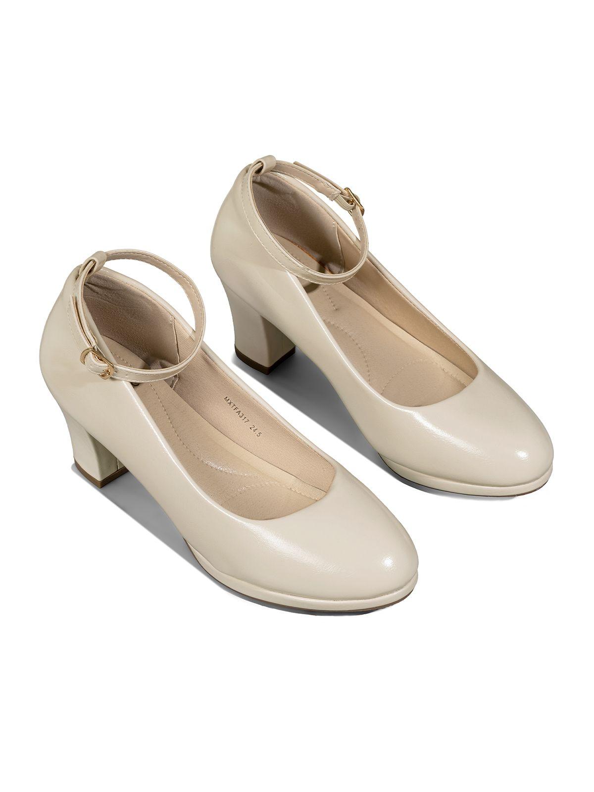 Zapatos Taco Moda Formal Hebilla Mujer Weide TFA317-4