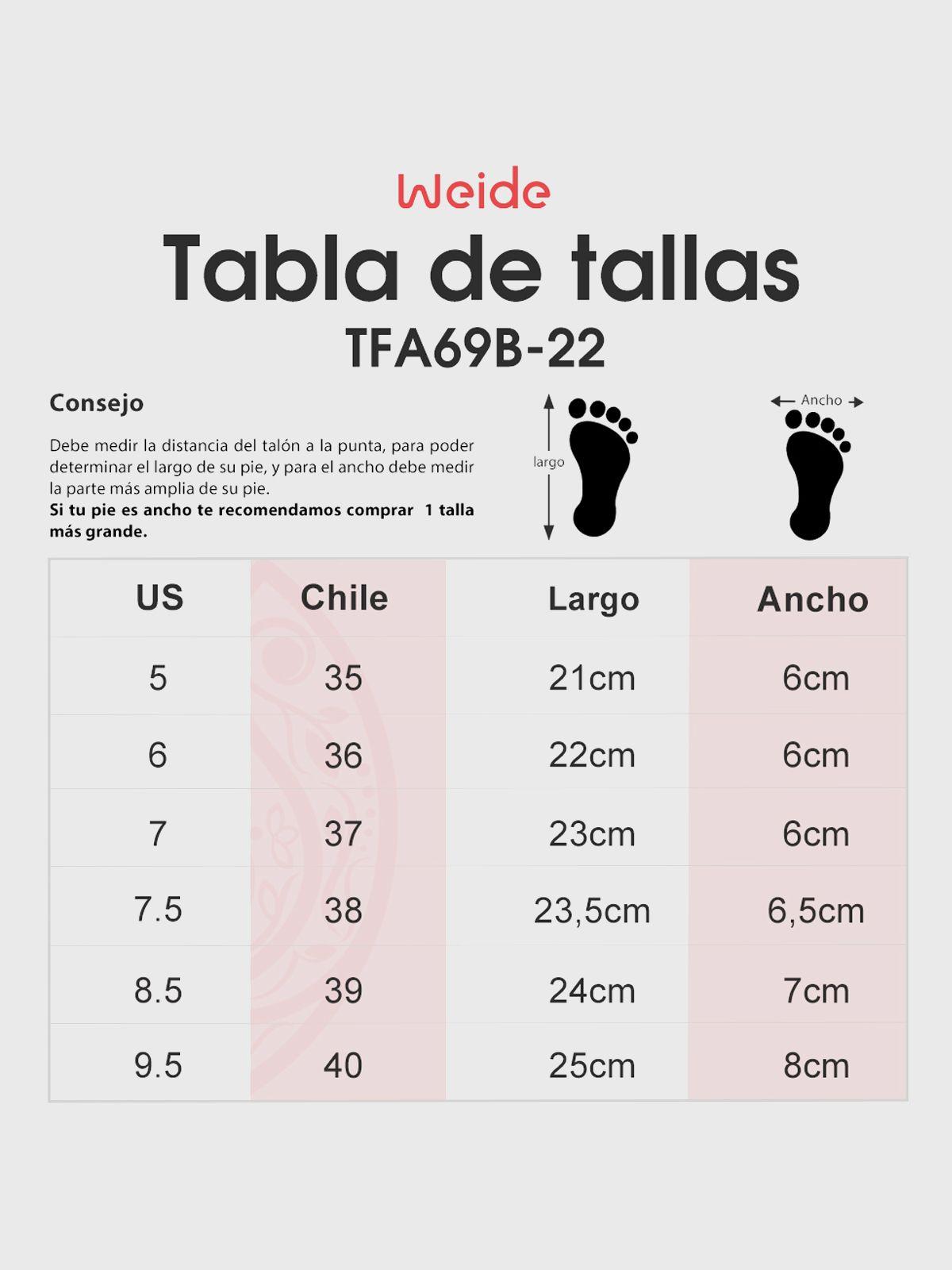 Zapatilla Iratxe Negro Weide-3