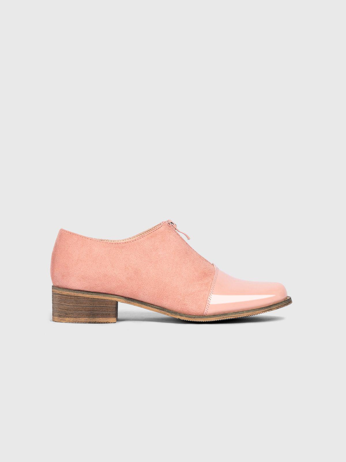 Mocasin Mujer Electra Rosado Weide-2