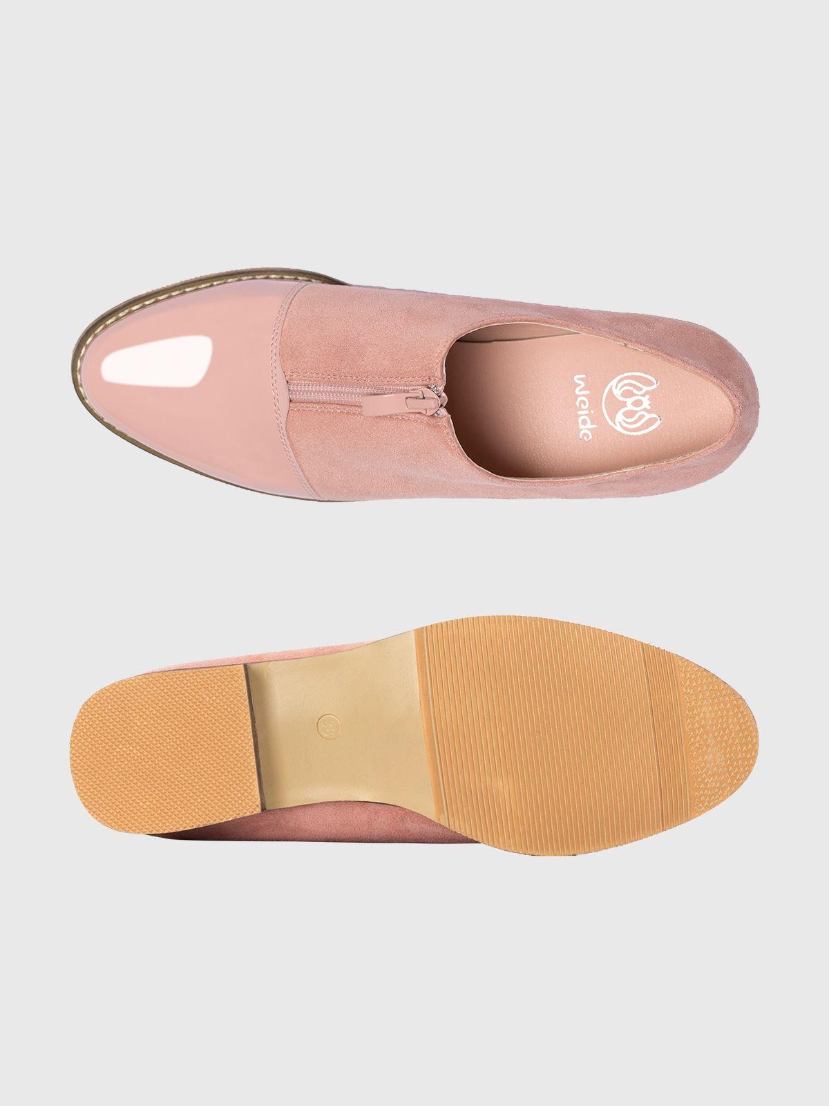 Mocasin Mujer Electra Rosado Weide-4