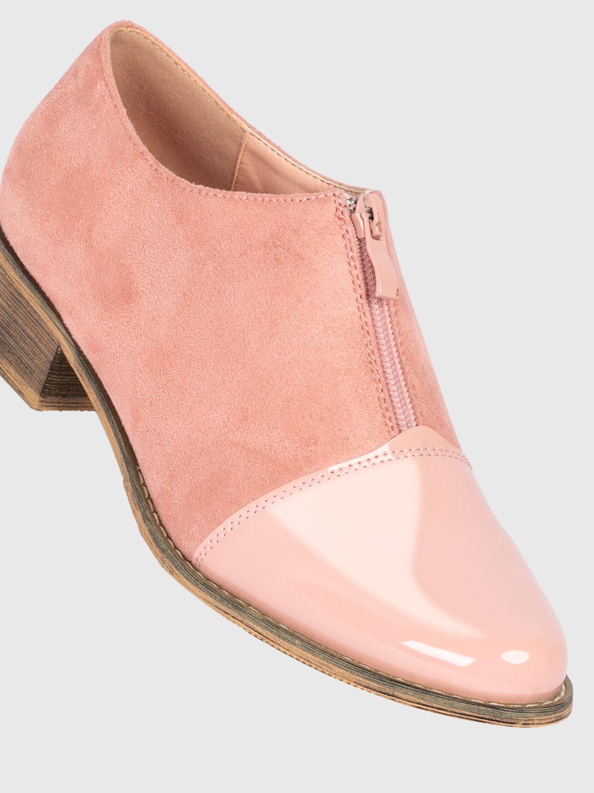 Mocasin Mujer Electra Rosado Weide-5