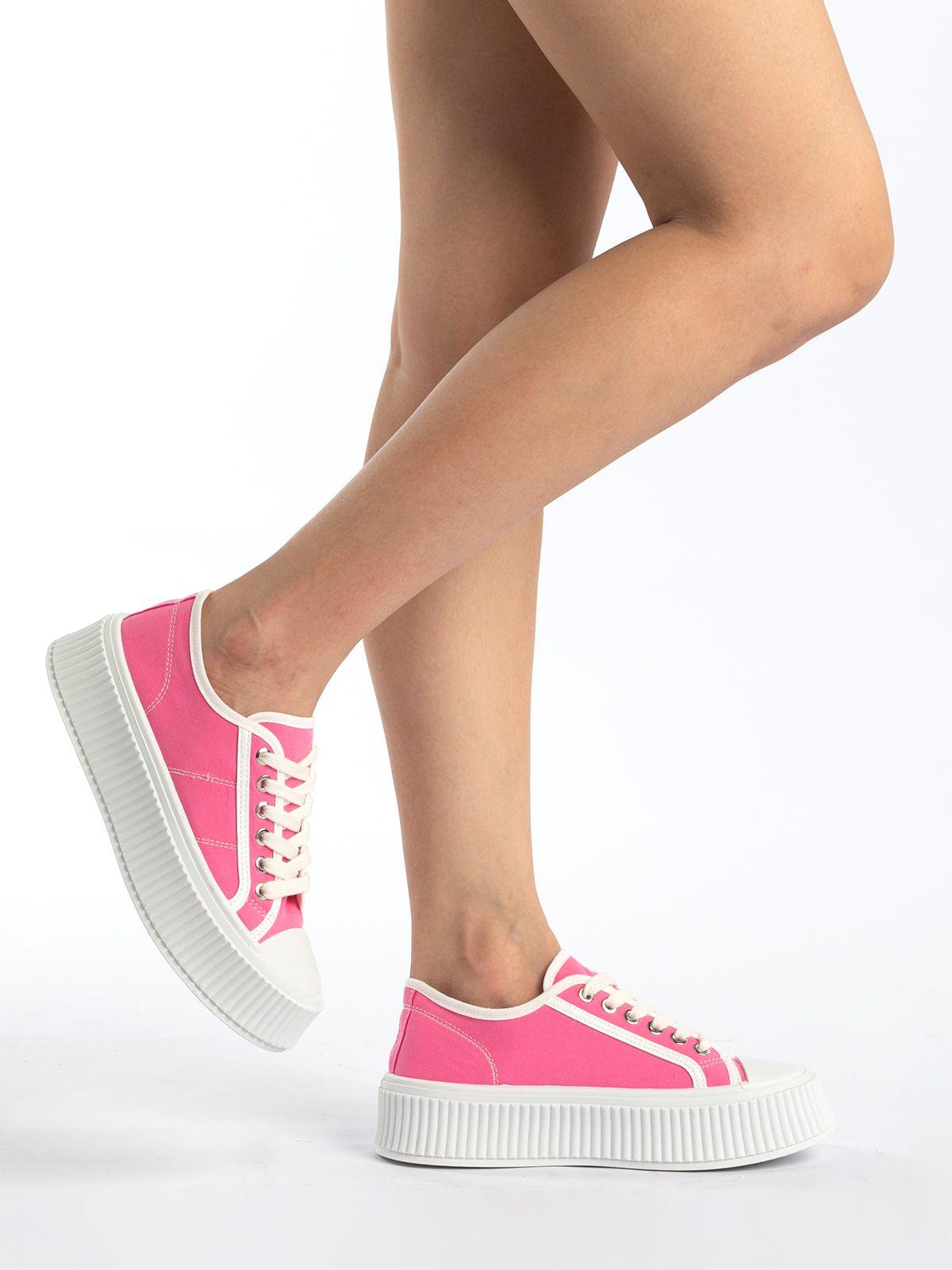 Zapatilla  Mujer Fiorella Durazno Weide-1