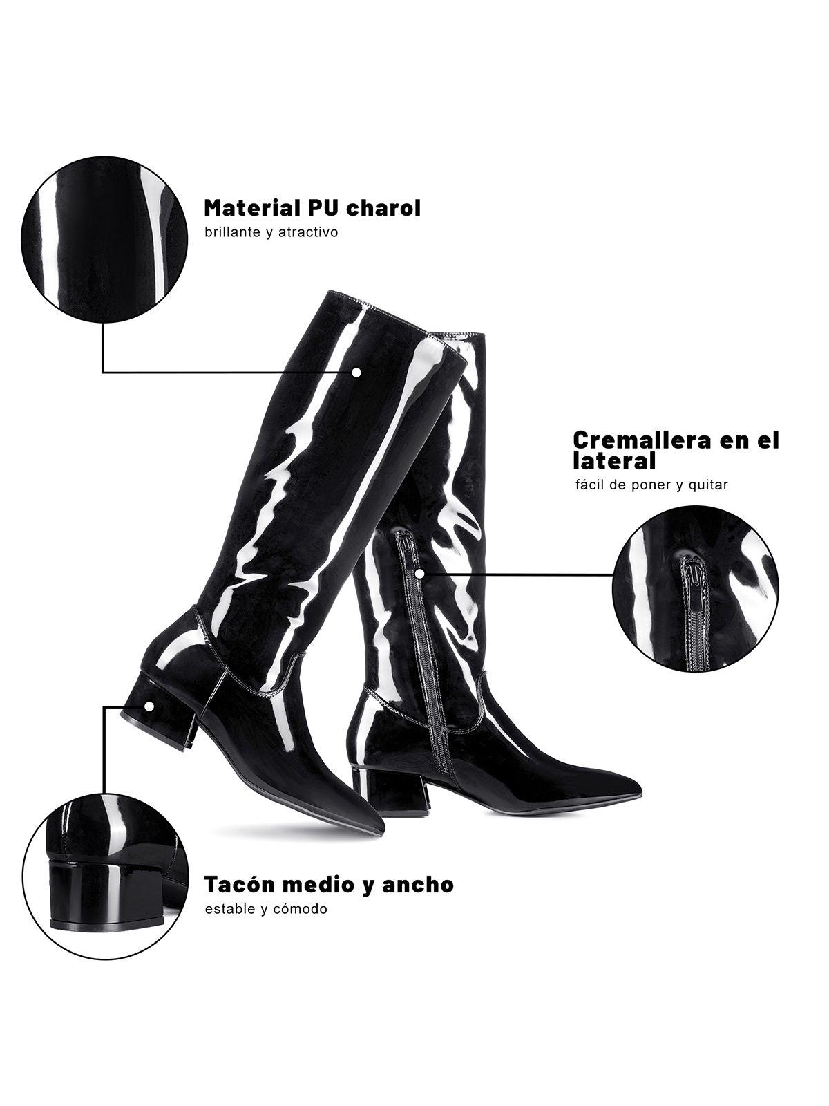 Bota Taco Mujer Casual PU Weide CZY660-8