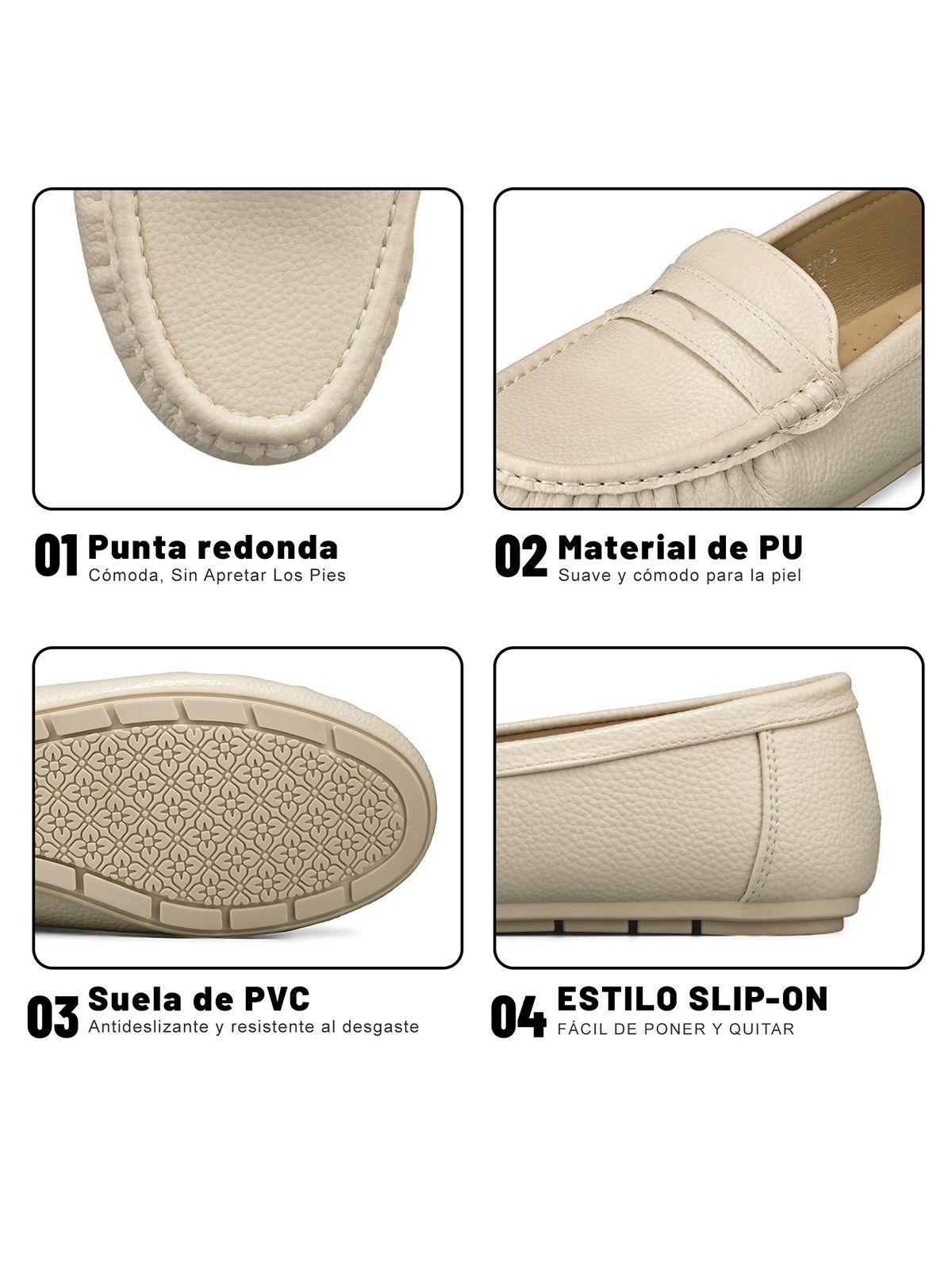 Mocasin Plano Confort Mujer Weide QIU381-7